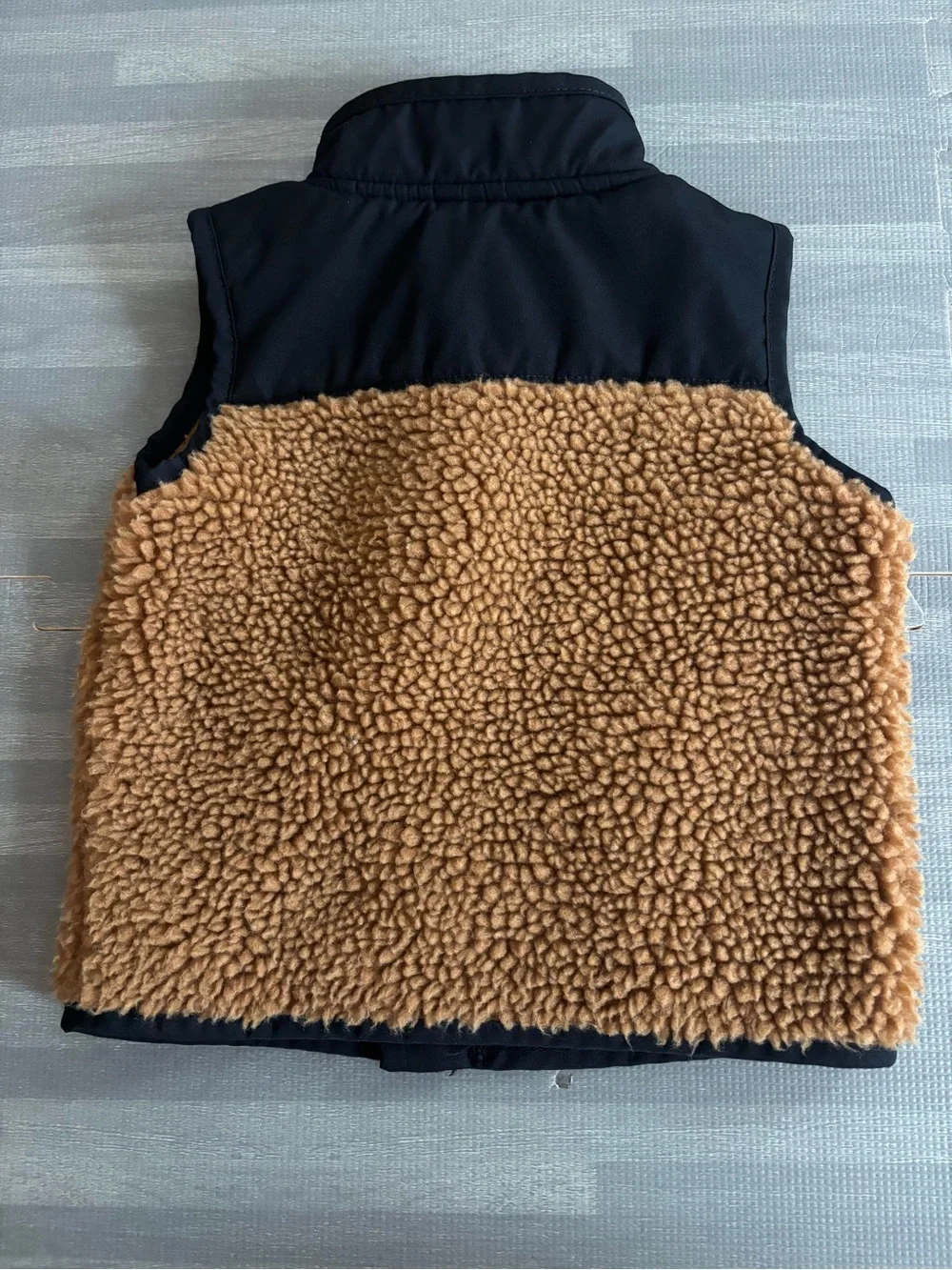 Carter's Brown Sherpa-Lined Jacket with Black Trim